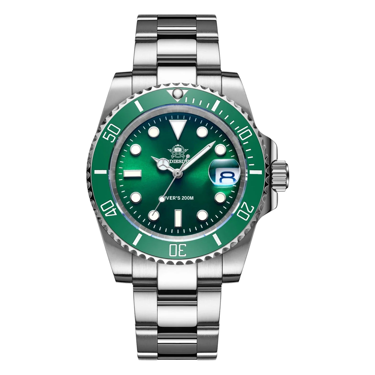 ONORA Pro Diver Stainless Steel Watch — Luxury Sports Timepiece