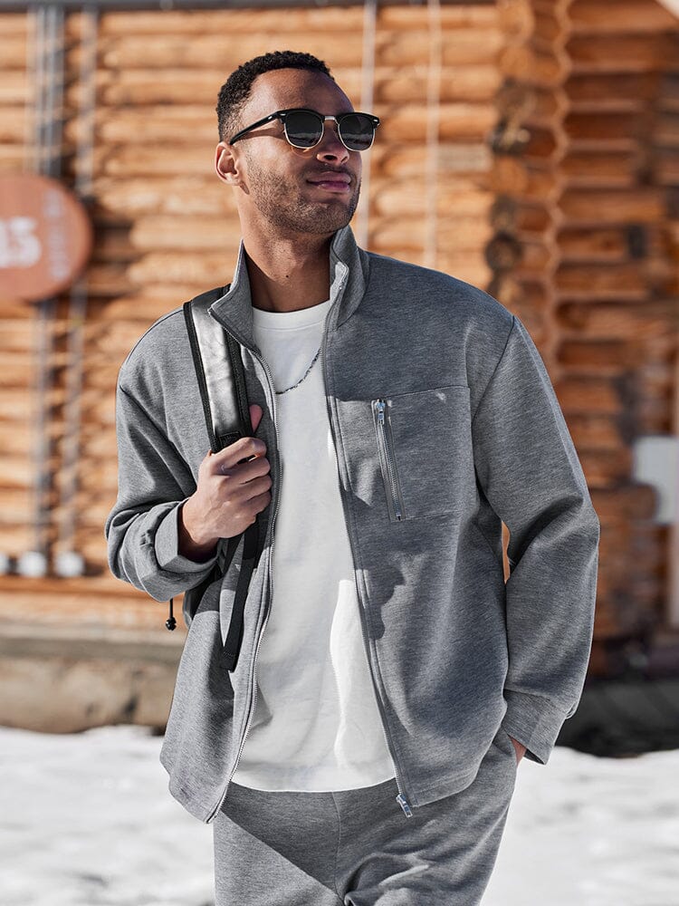 ONORA Athleisure Jacket Set — Versatile Luxury Tracksuit