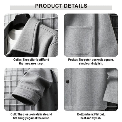 ONORA Luxury Blazer Jacket — Slim Fit Business Formal Coat