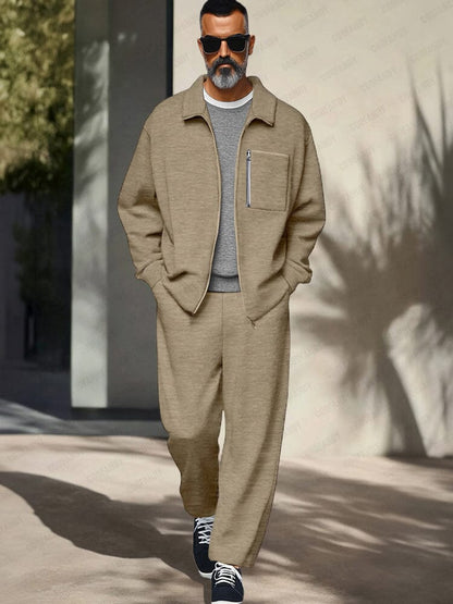 ONORA Athleisure Jacket Set — Versatile Luxury Tracksuit