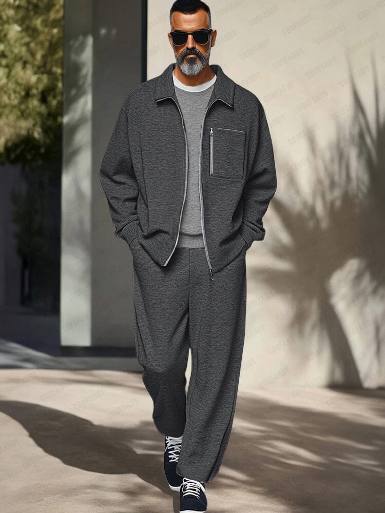 ONORA Athleisure Jacket Set — Versatile Luxury Tracksuit