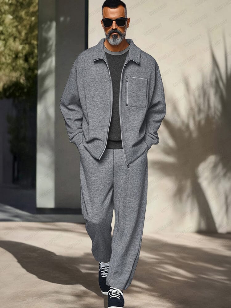 ONORA Athleisure Jacket Set — Versatile Luxury Tracksuit