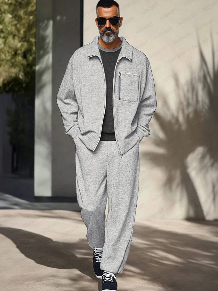 ONORA Athleisure Jacket Set — Versatile Luxury Tracksuit