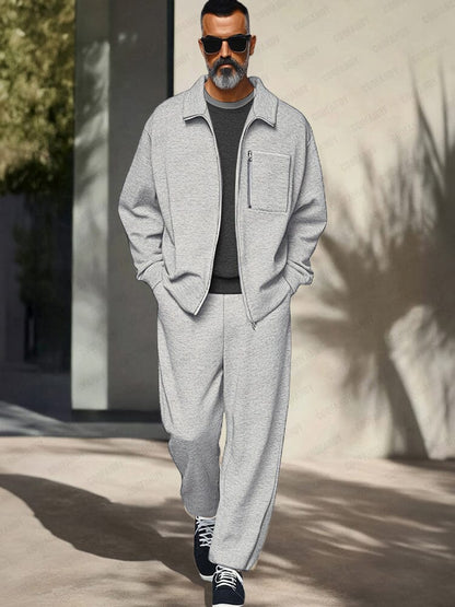 ONORA Athleisure Jacket Set — Versatile Luxury Tracksuit