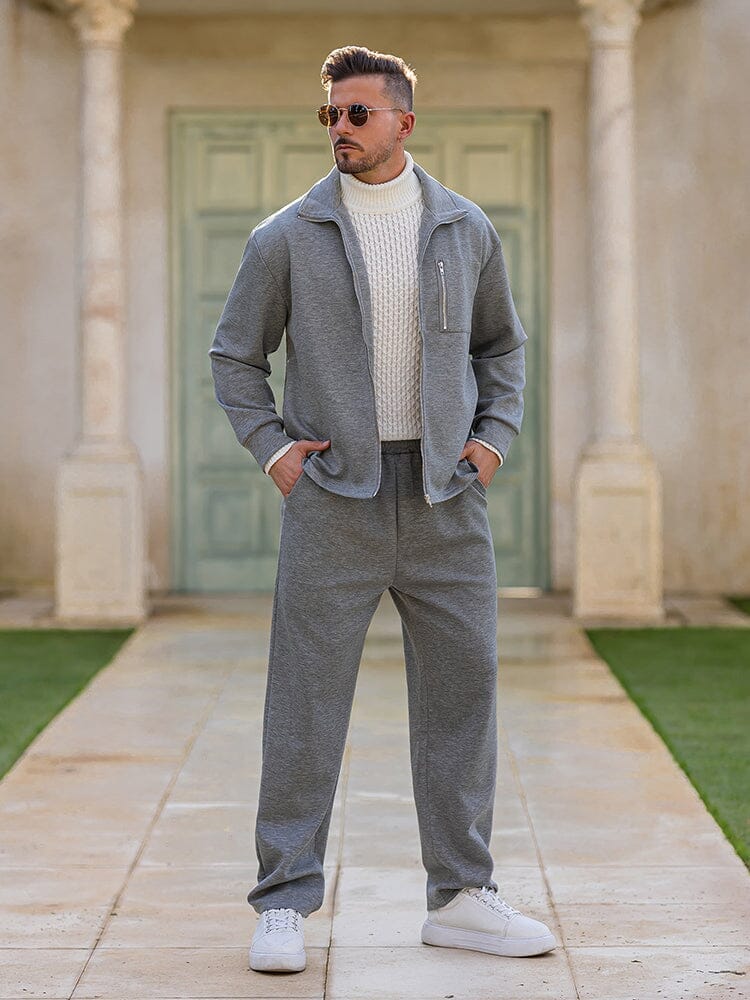 ONORA Athleisure Jacket Set — Versatile Luxury Tracksuit