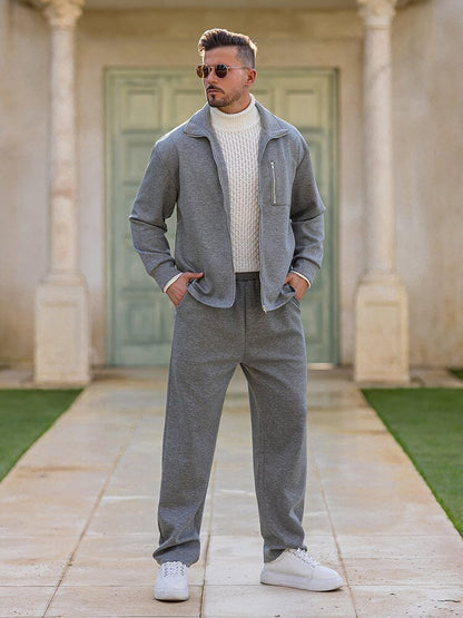 ONORA Athleisure Jacket Set — Versatile Luxury Tracksuit