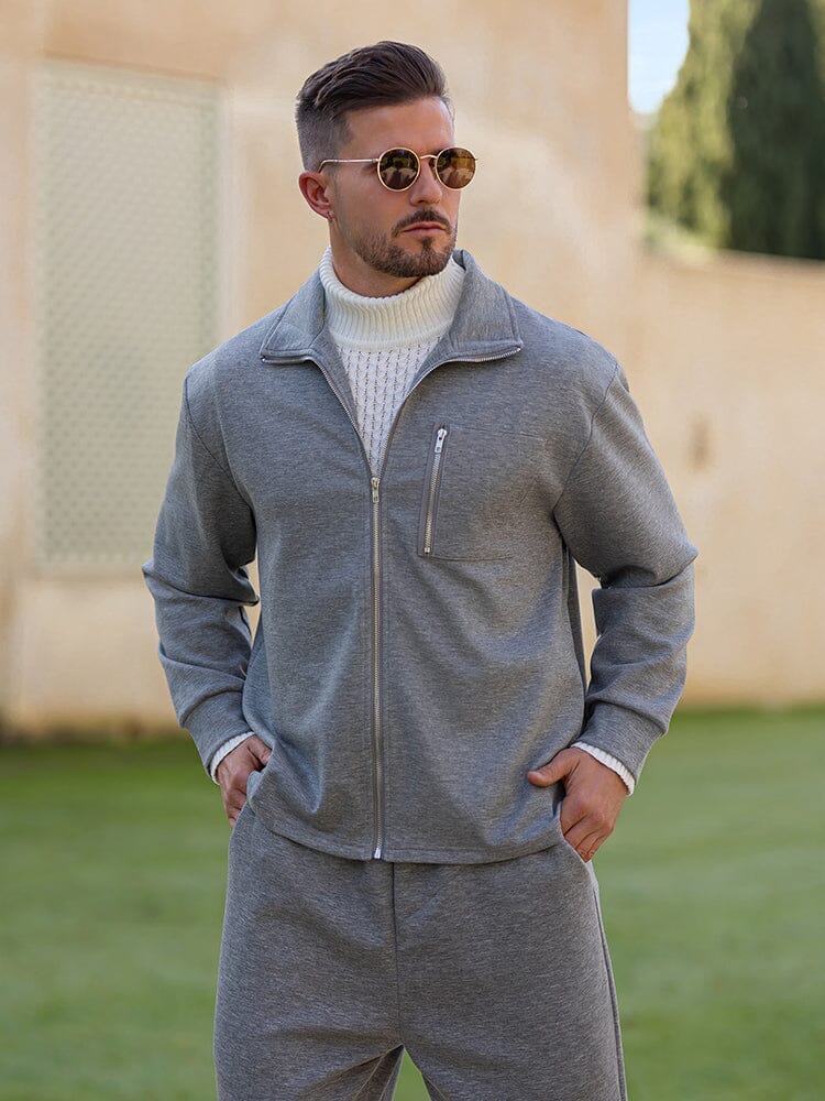 ONORA Athleisure Jacket Set — Versatile Luxury Tracksuit
