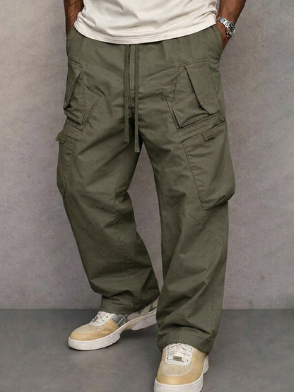 ONORA Utility Cargo Pants — Premium Straight Fit Streetwear