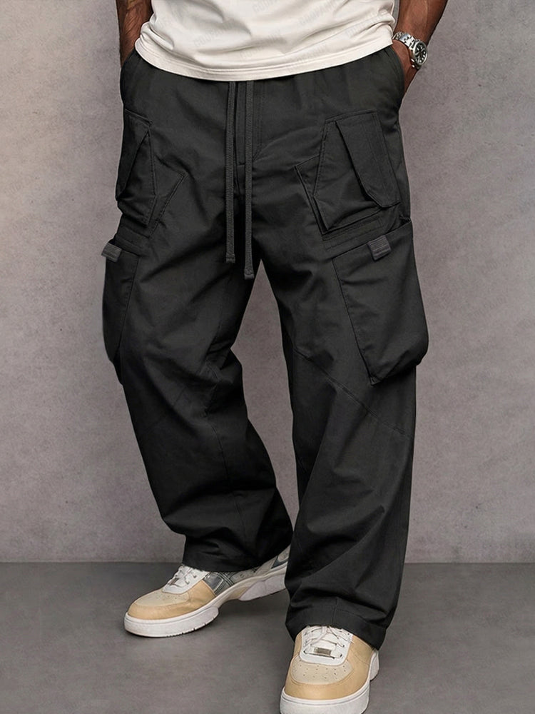 ONORA Utility Cargo Pants — Premium Straight Fit Streetwear