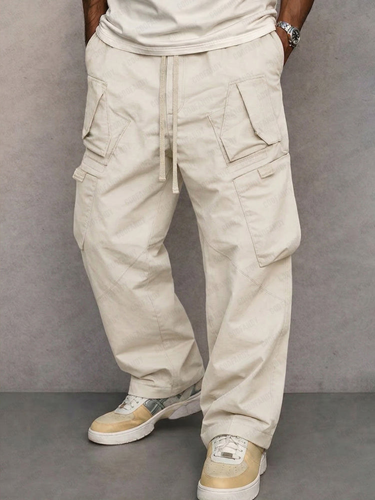 ONORA Utility Cargo Pants — Premium Straight Fit Streetwear