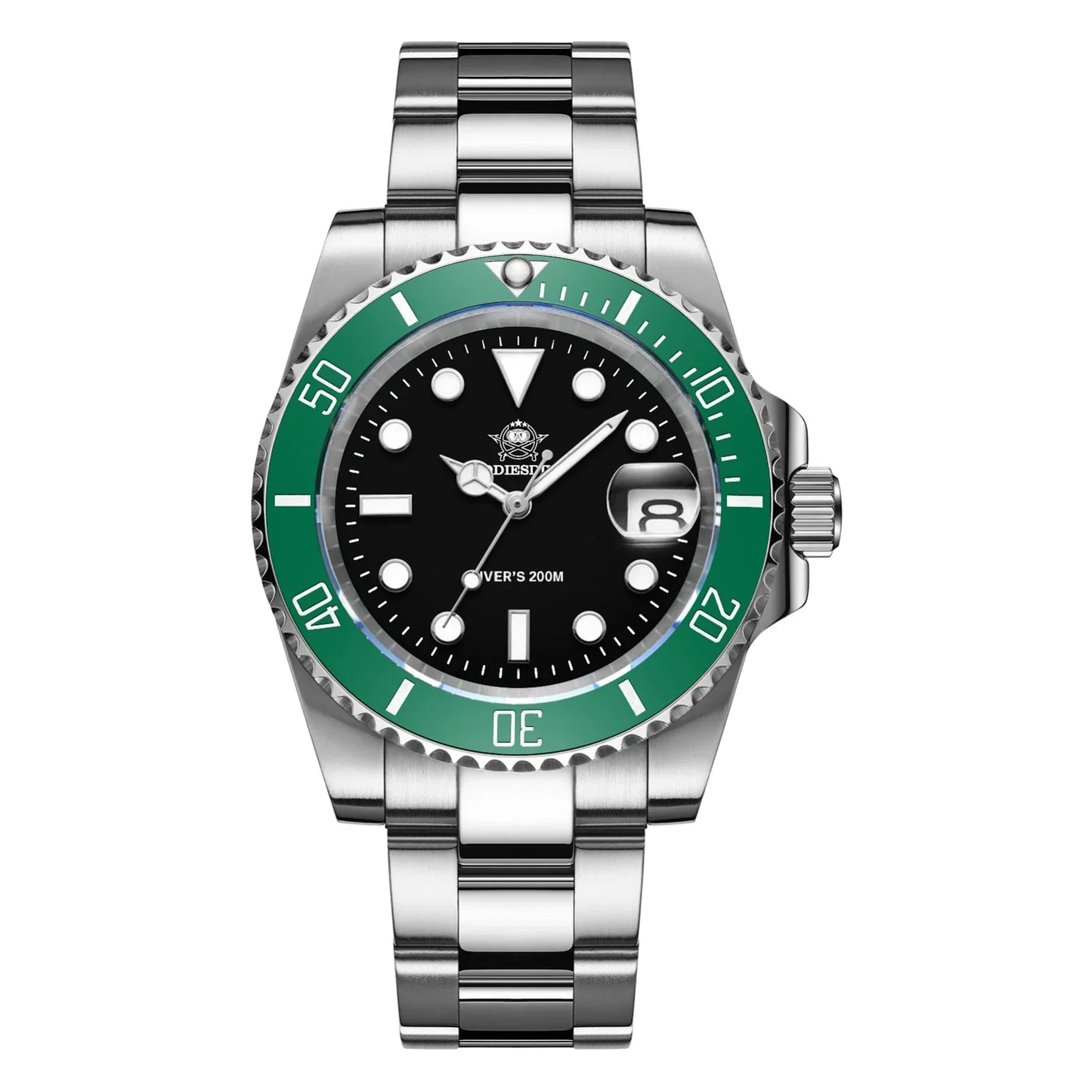 ONORA Pro Diver Stainless Steel Watch — Luxury Sports Timepiece