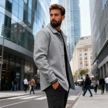 ONORA Luxury Blazer Jacket — Slim Fit Business Formal Coat