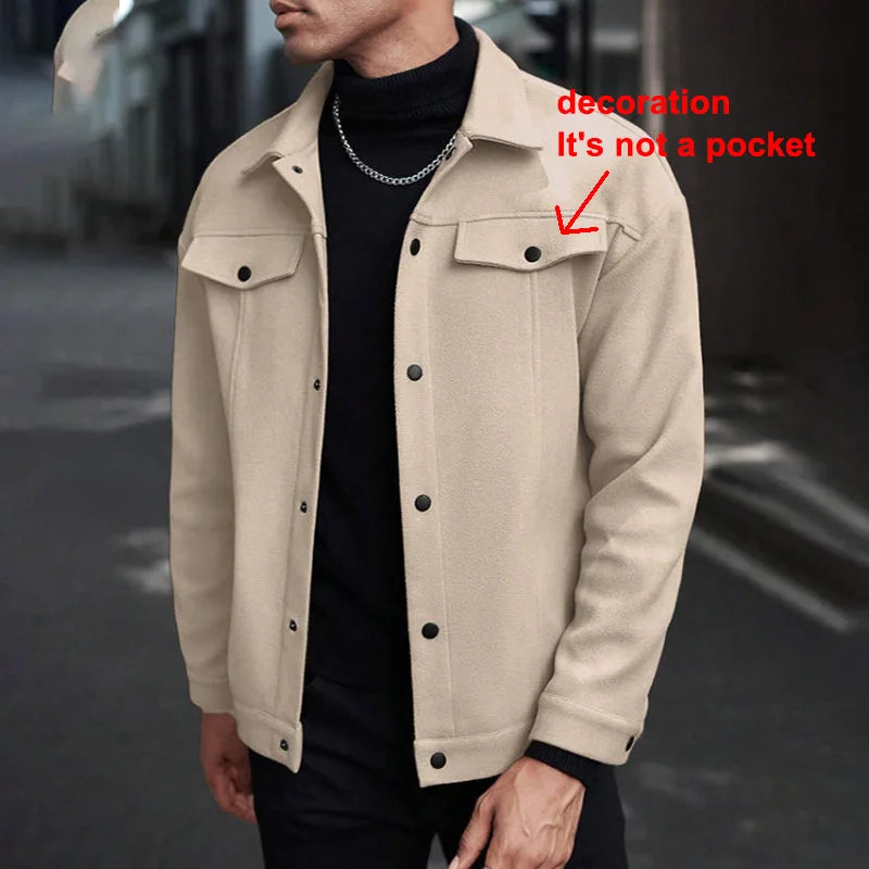 ONORA Luxury Blazer Jacket — Slim Fit Business Formal Coat