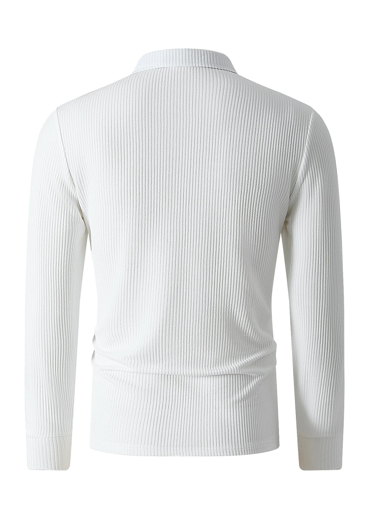 ONORA Luxury Striped Polo Shirt — Premium Long Sleeve