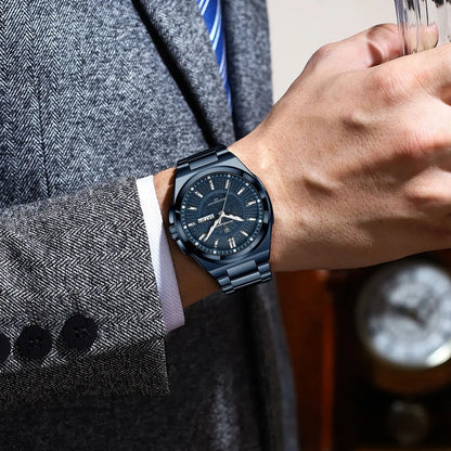 ONORA Sport Luxury Wristwatch — Stainless Steel Quartz Timepiece